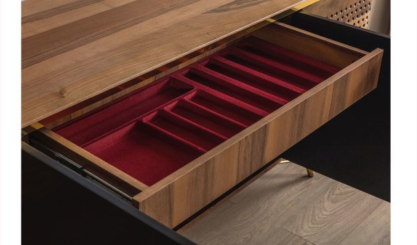 Viola Konsol & Konsol Aynası - Ceviz