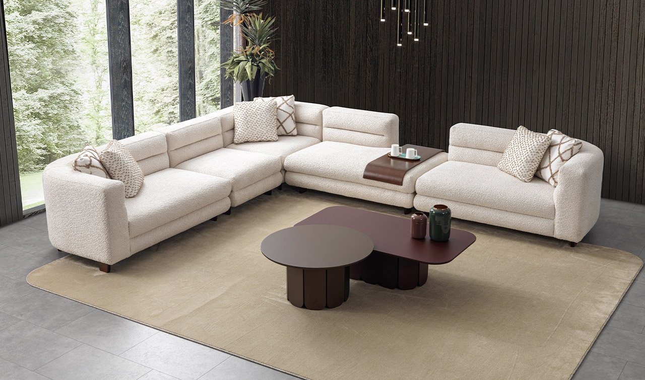 Fiore Köşe Koltuk Takımı | Modüler