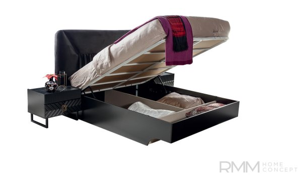 Carina Yatak Odası Takımı Siyah