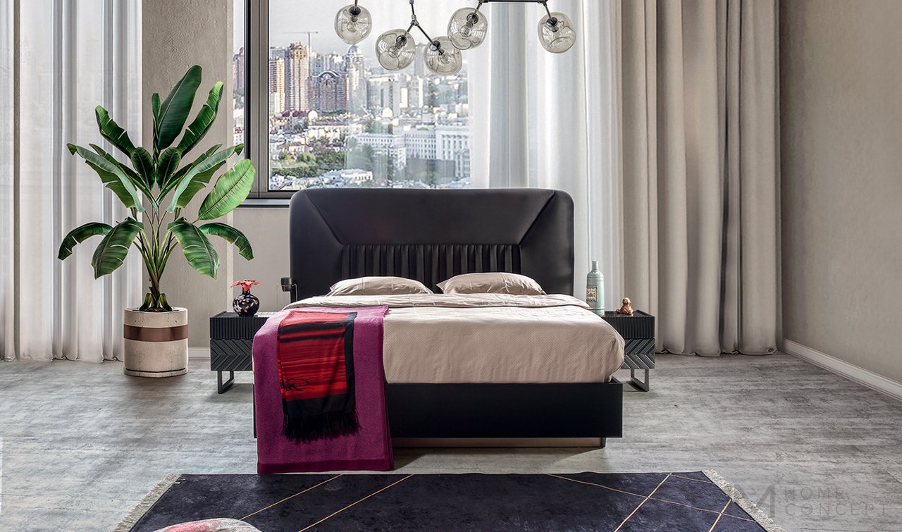 Carina Yatak Odası Takımı Siyah