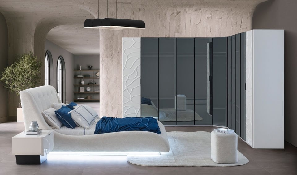 Sahra Köşe Dolaplı Yatak Odası