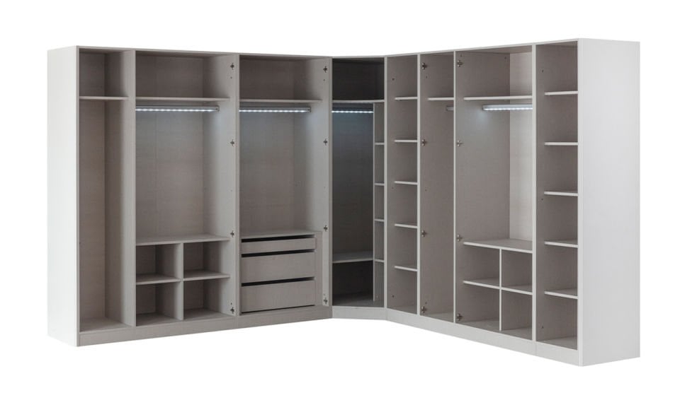 Sahra Köşe Dolaplı Yatak Odası