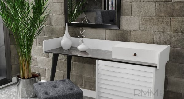 Corsa Beyaz Yatak Odası Takımı