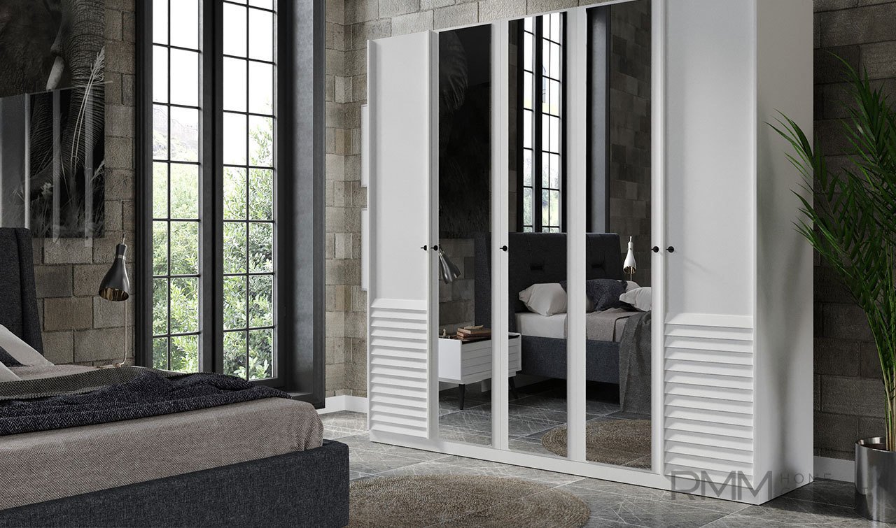 Corsa Beyaz Yatak Odası Takımı