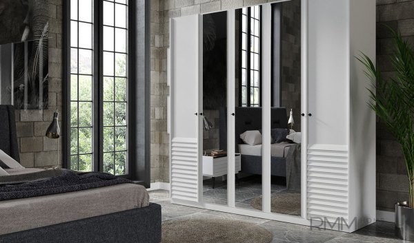 Corsa Beyaz Yatak Odası Takımı