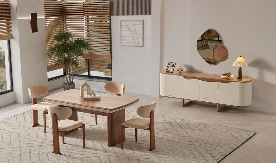 Calista Yemek Odası Takımı