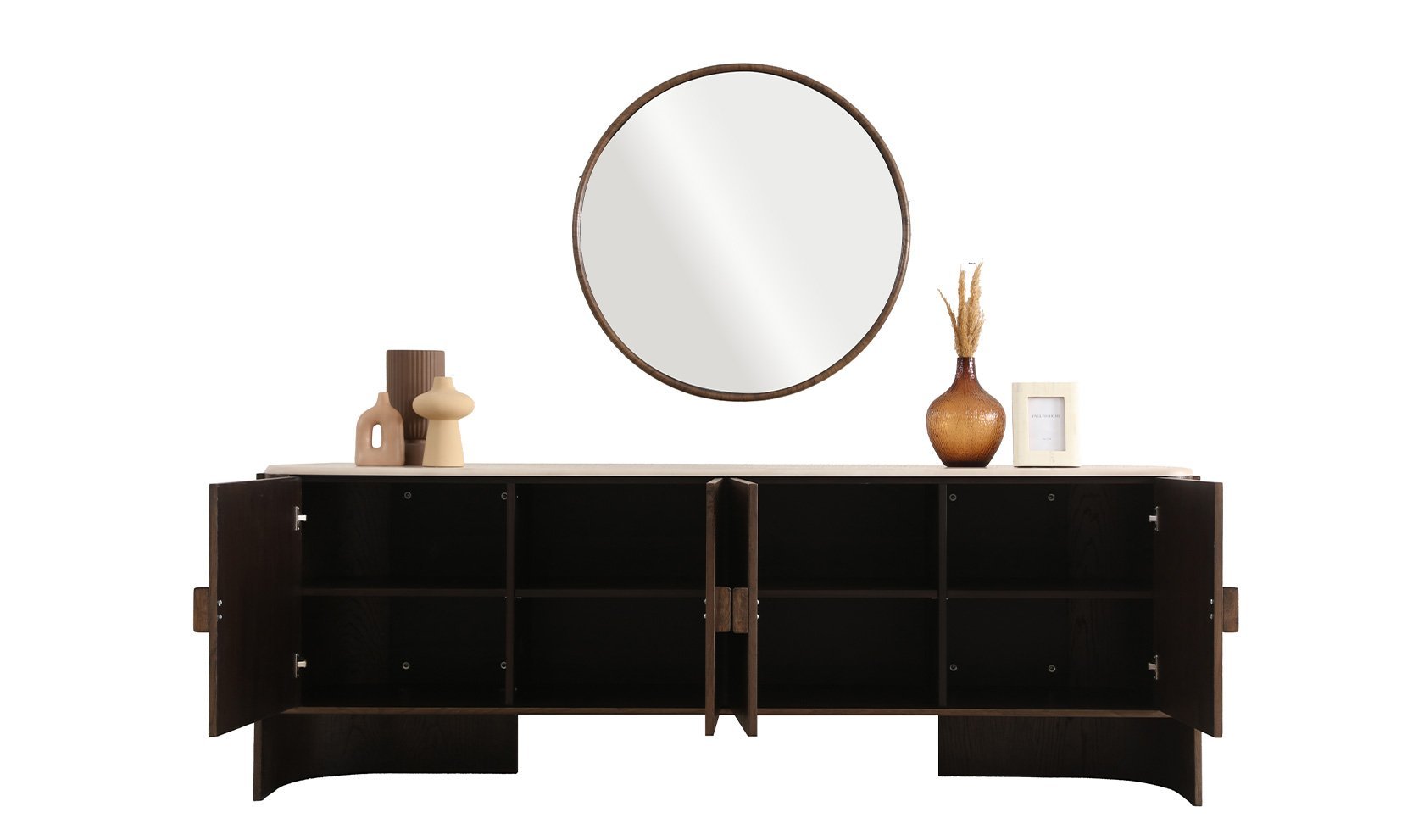 Lucca Dark Yemek Odası Takımı