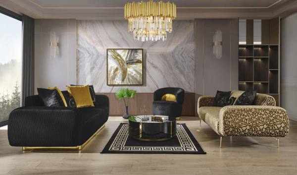 Fendi Gold Koltuk Takımı