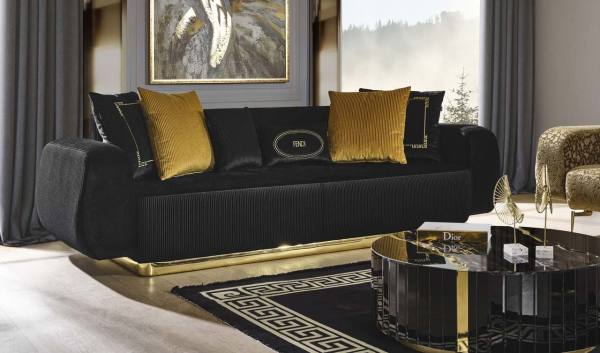 Fendi Gold Koltuk Takımı