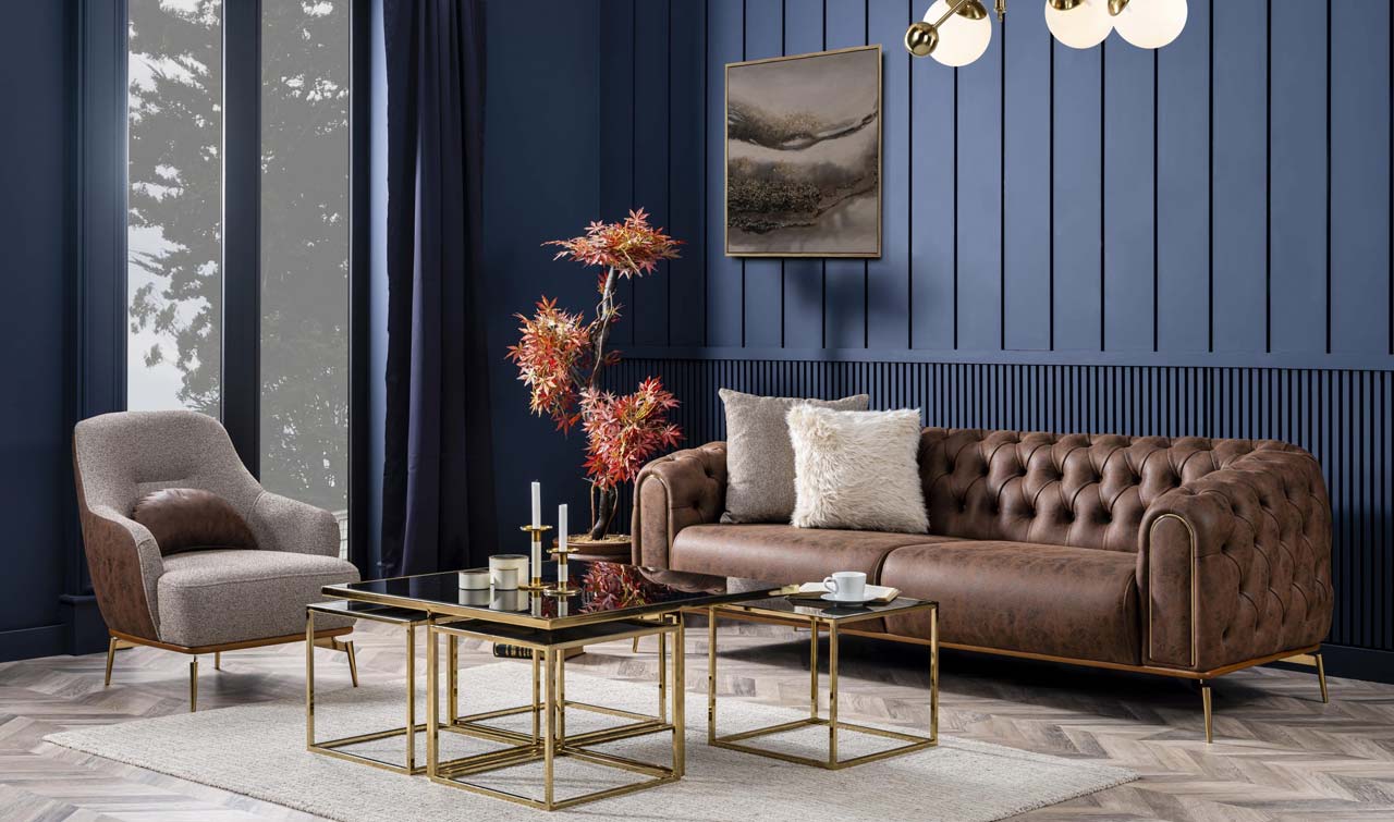 Rio Kahve Koltuk Takımı