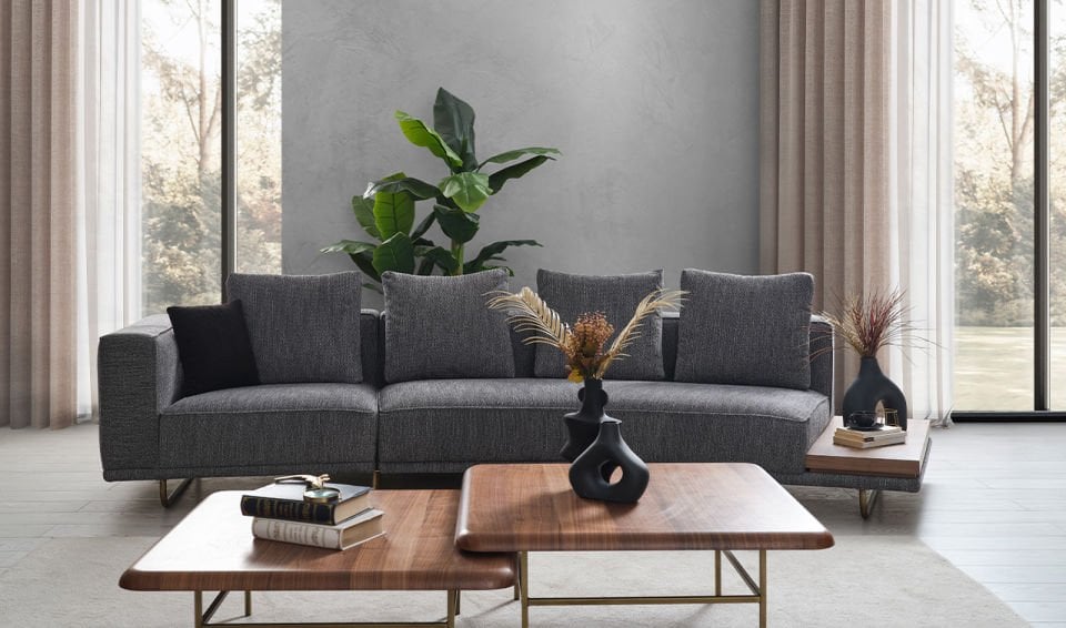 Solid Koltuk Takım Modern