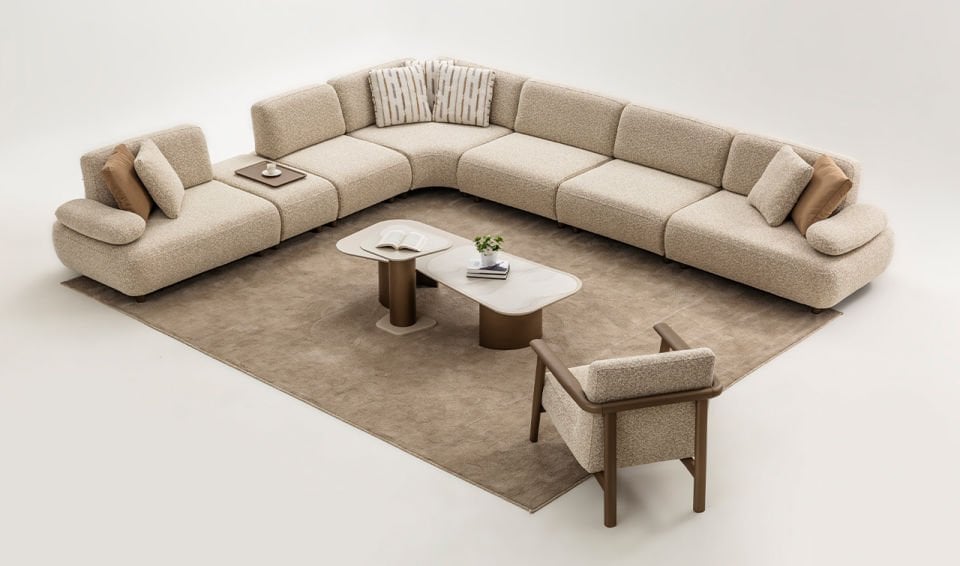 Efes Köşe Koltuk Takımı | X Large