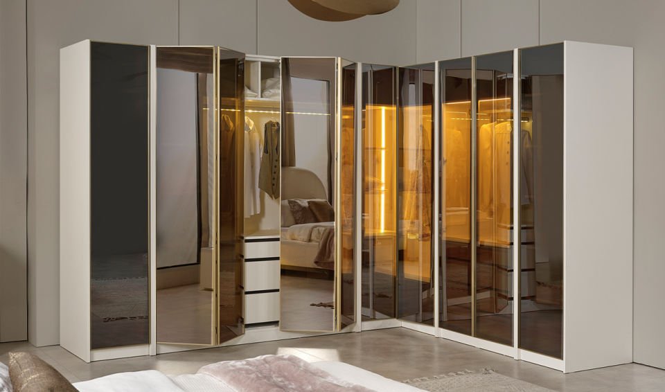 Rio Yatak Odası Takımı | Köşe Dolaplı