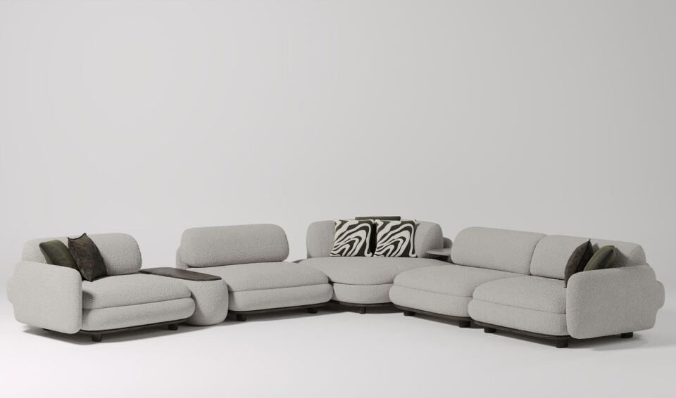 Leonora Köşe Koltuk Takımı | Medium