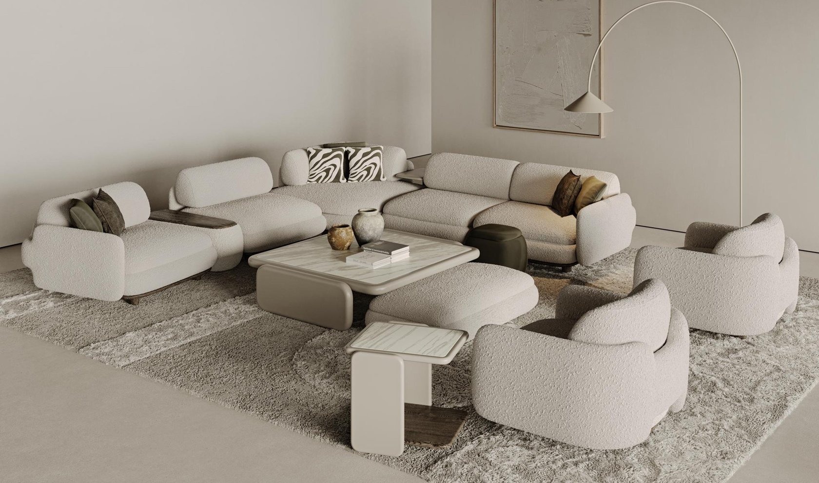 Leonora Köşe Koltuk Takımı | Medium