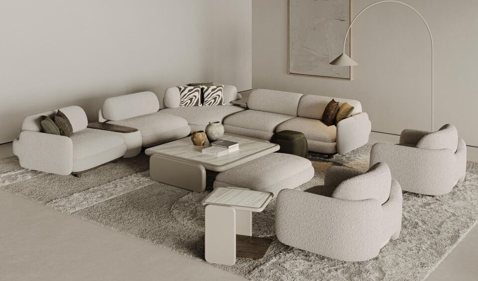 Leonora Köşe Koltuk Takımı | Medium