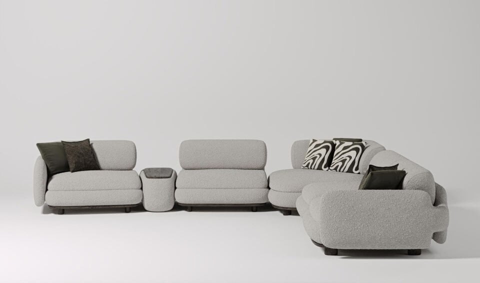 Leonora Köşe Koltuk Takımı | Medium