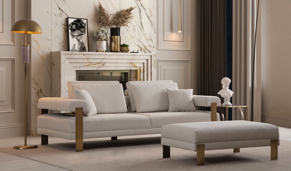 Deep Living Antik Koltuk Takımı