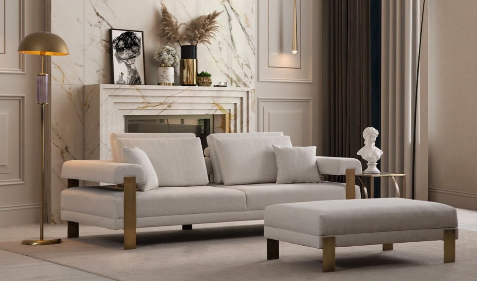 Deep Living Antik Koltuk Takımı