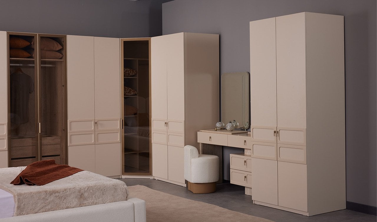 Dante Giyinme Odası - Köşe Dolap