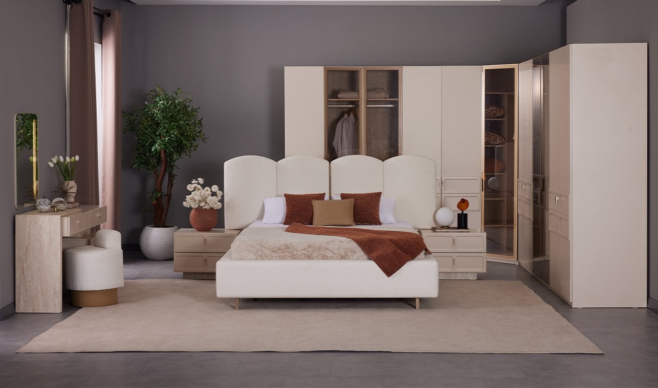 Dante Giyinme Odası - Köşe Dolap