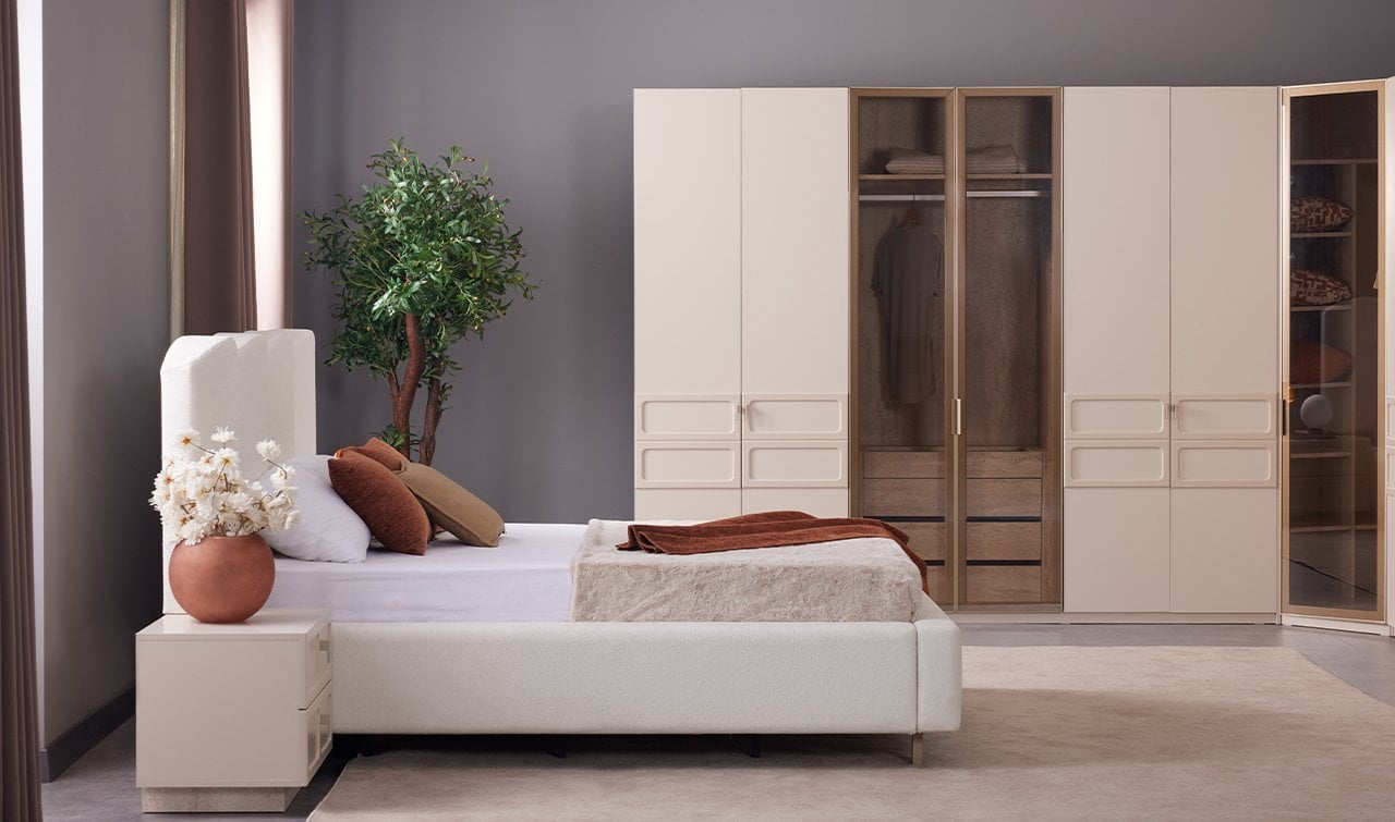 Dante Giyinme Odası - Köşe Dolap