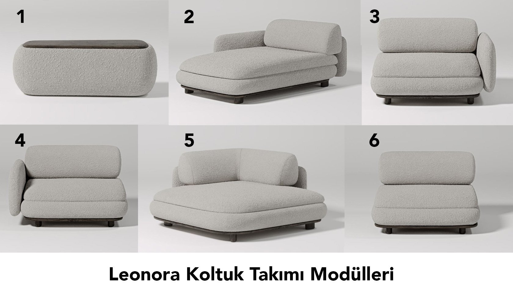 Leonora Köşe Koltuk Takımı | Large