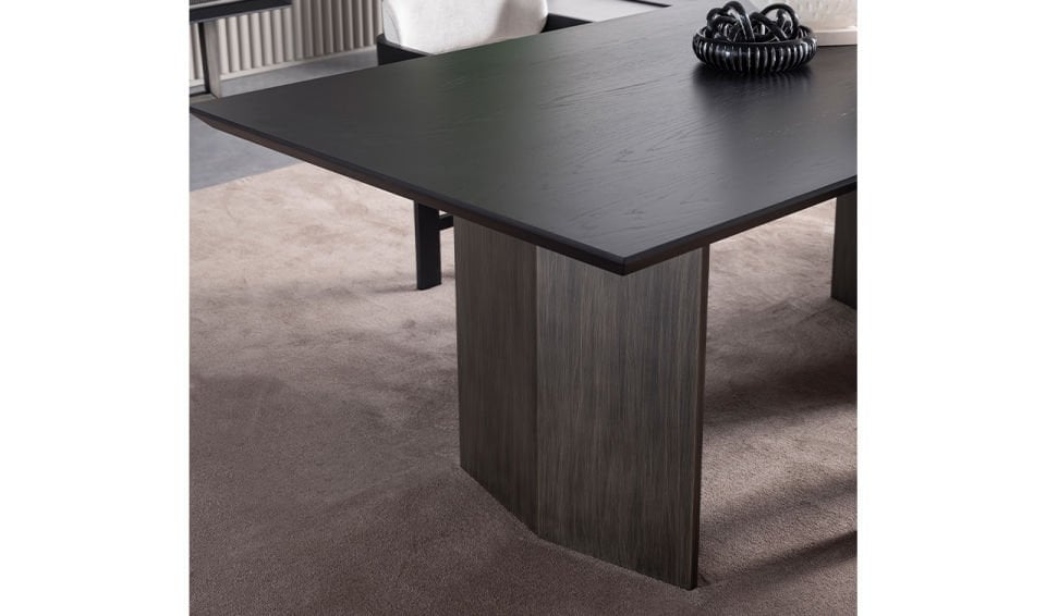 Cross Yemek Odası Takımı | Siyah