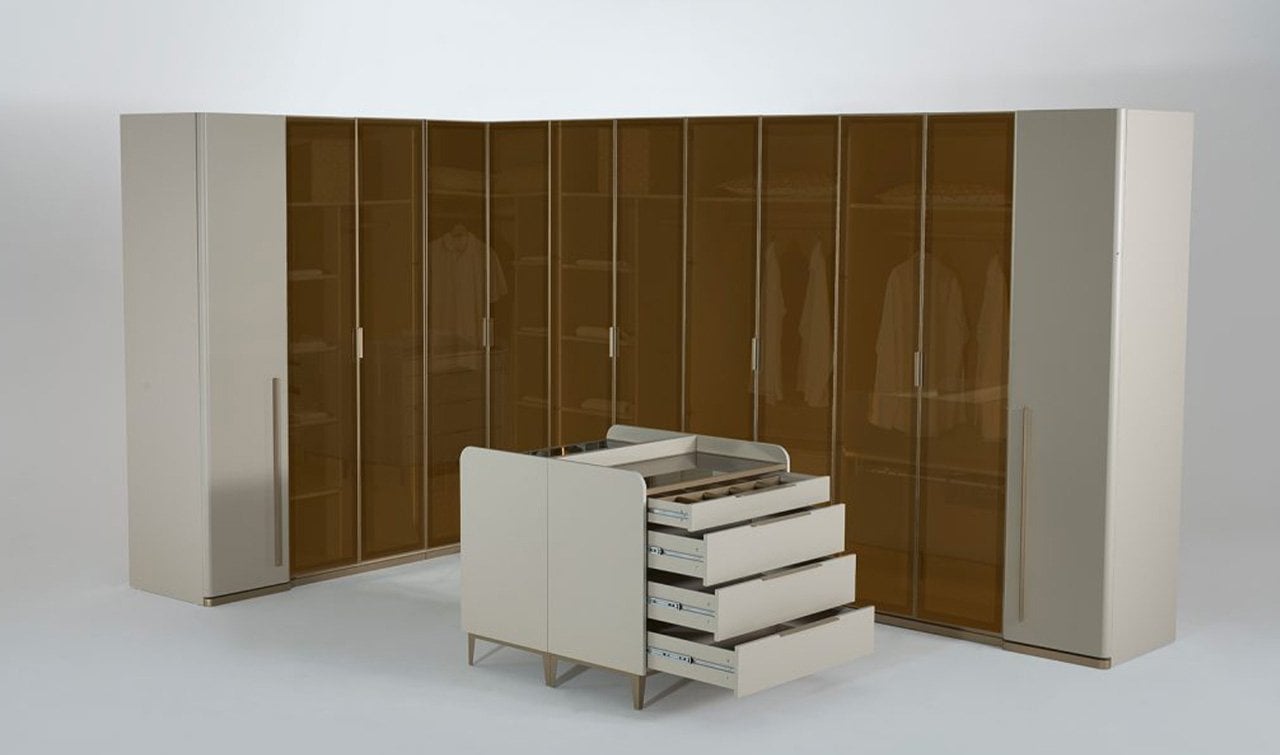 Meta Giyinme Odası - Köşe Dolap