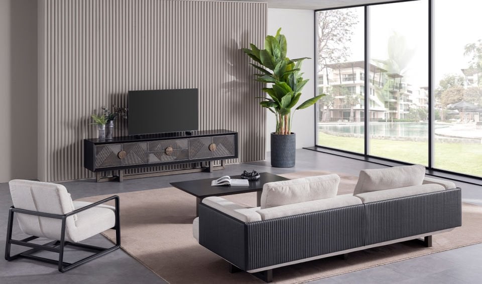 Cross Tv Ünitesi | Siyah