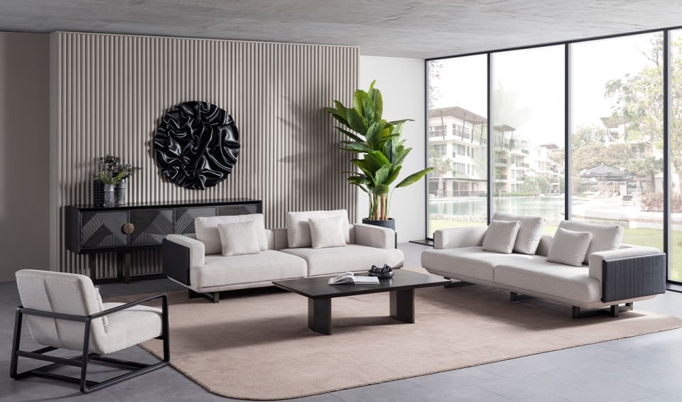 Cross Koltuk Takımı | Siyah