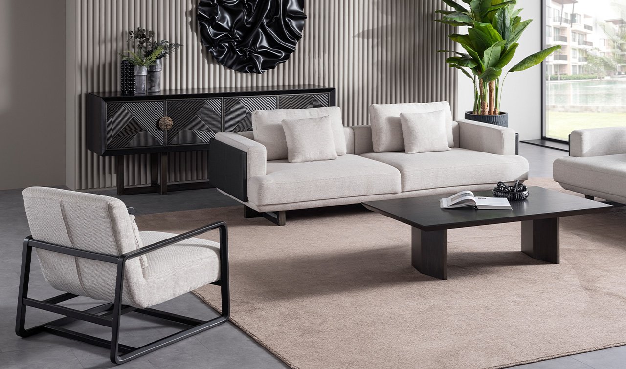 Cross Koltuk Takımı | Siyah