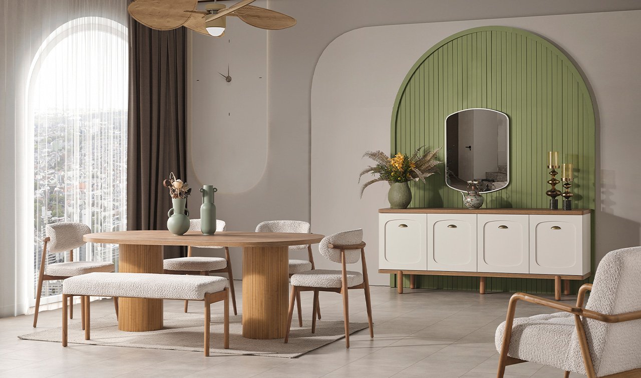 Rigel Yemek Odası Takımı