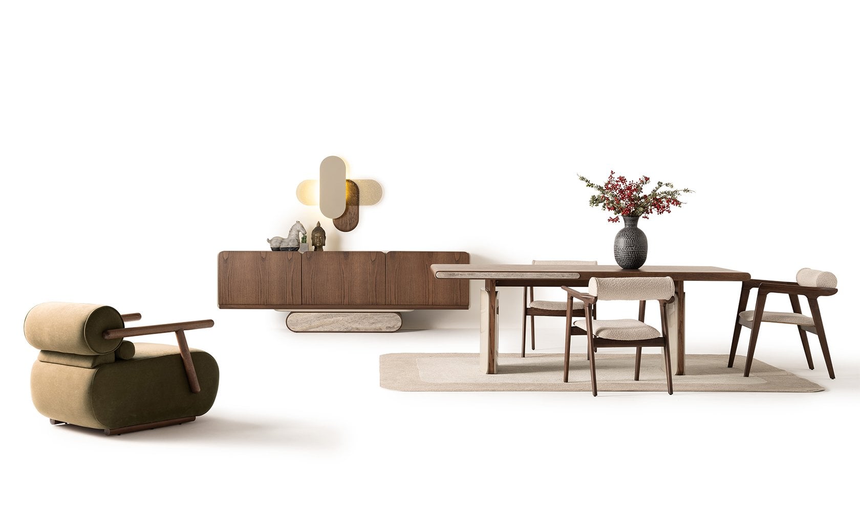 Erica Yemek Odası Takımı