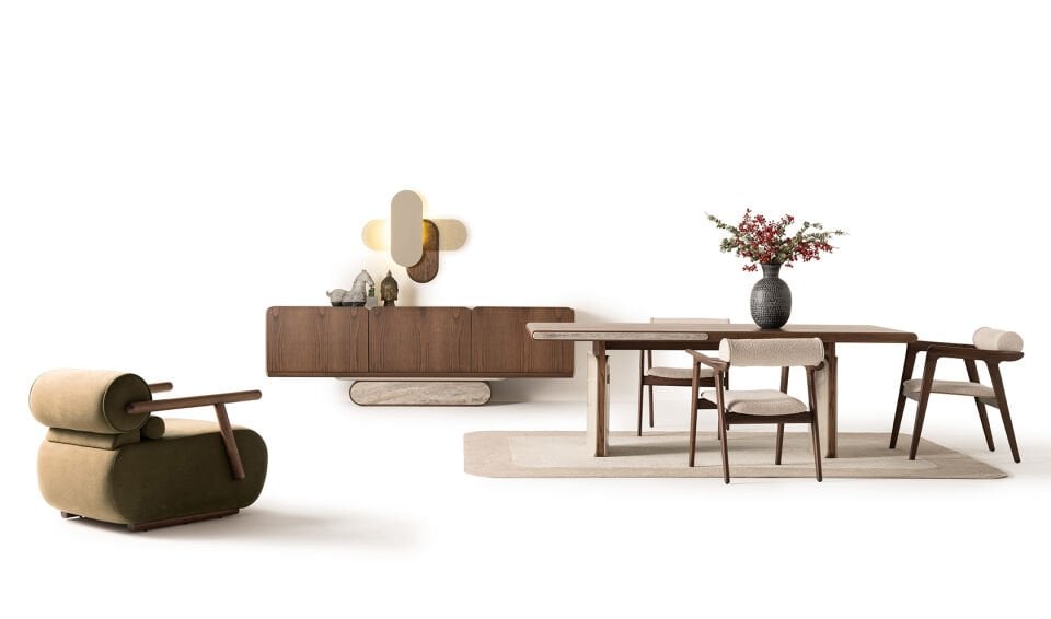 Erica Yemek Odası Takımı