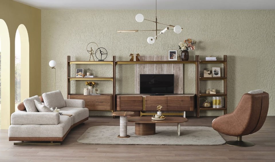 Alba Tv Ünitesi | Traverten