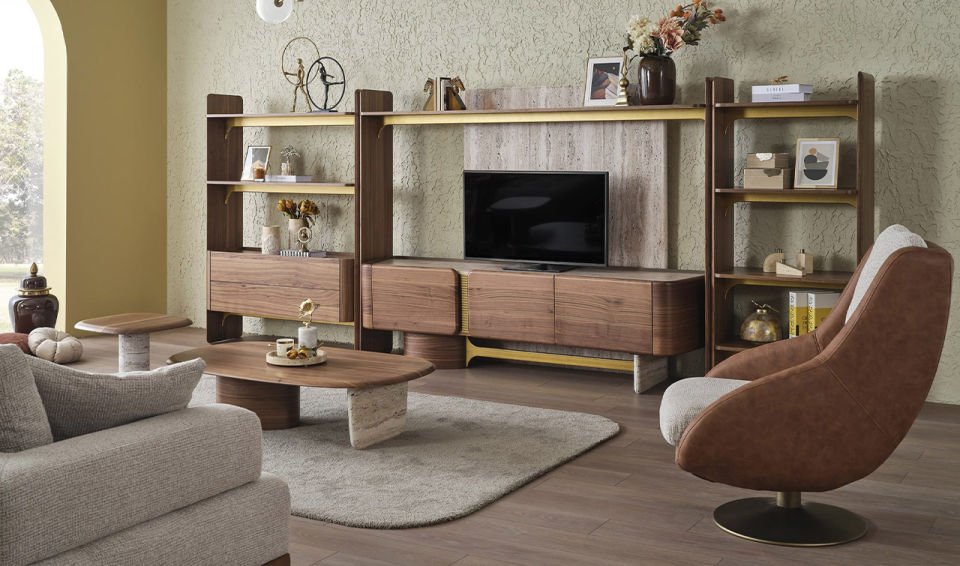 Alba Tv Ünitesi | Traverten