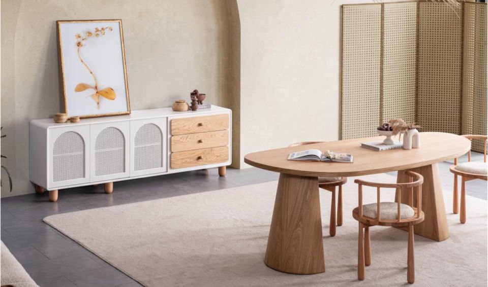 Bohem Yemek Odası Takımı