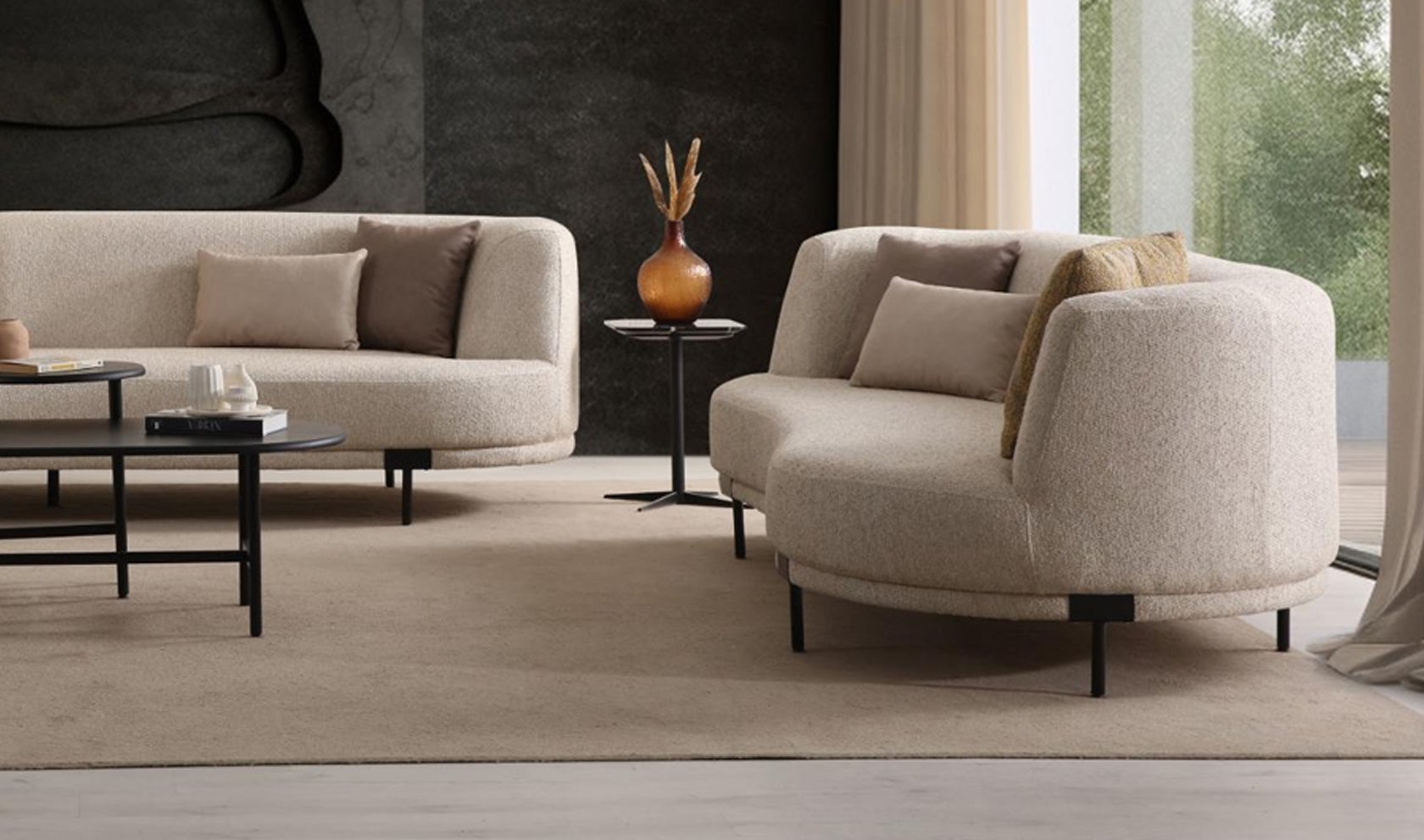 Rolex Koltuk Takımı | Siyah Ayak