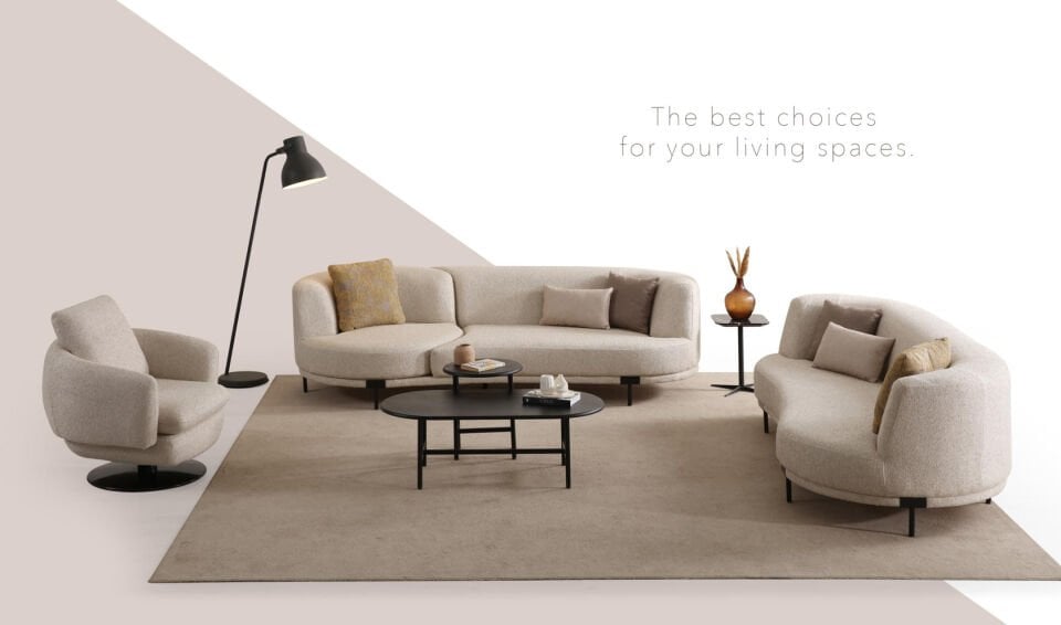 Rolex Koltuk Takımı | Siyah Ayak