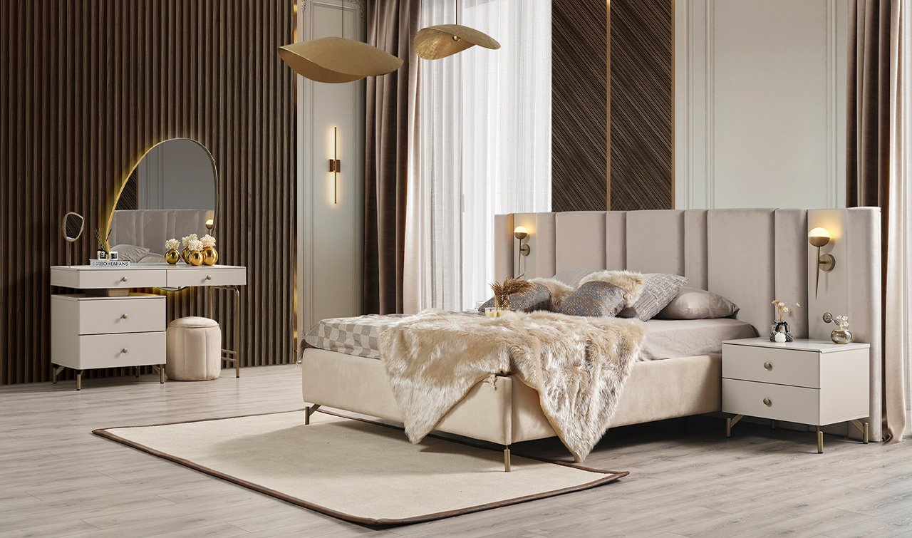 Eva Yatak Odası Takımı / Bazalı