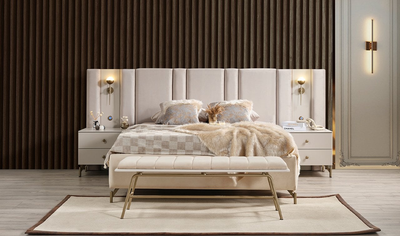 Eva Yatak Odası Takımı / Bazalı