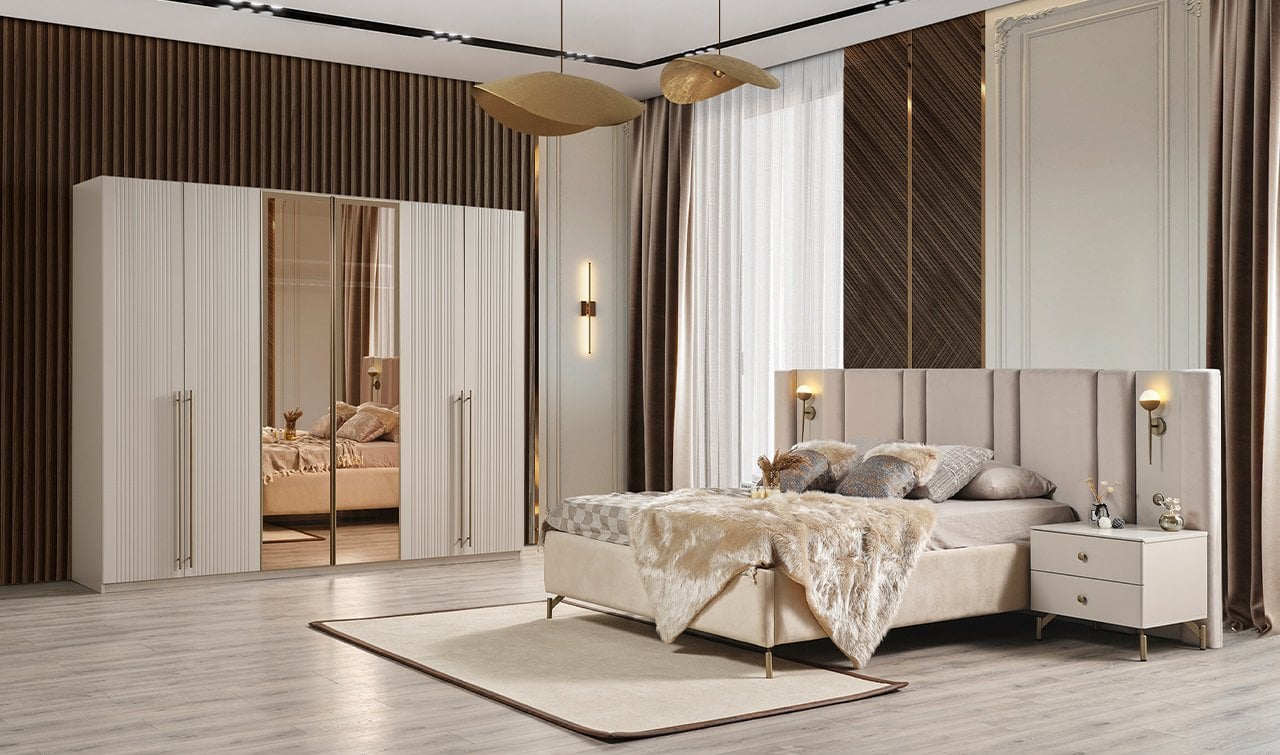 Eva Yatak Odası Takımı / Bazalı