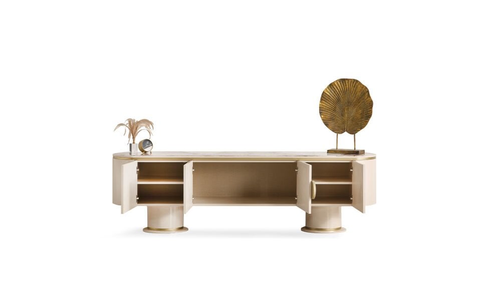 Cartier TV Ünitesi | Ekru