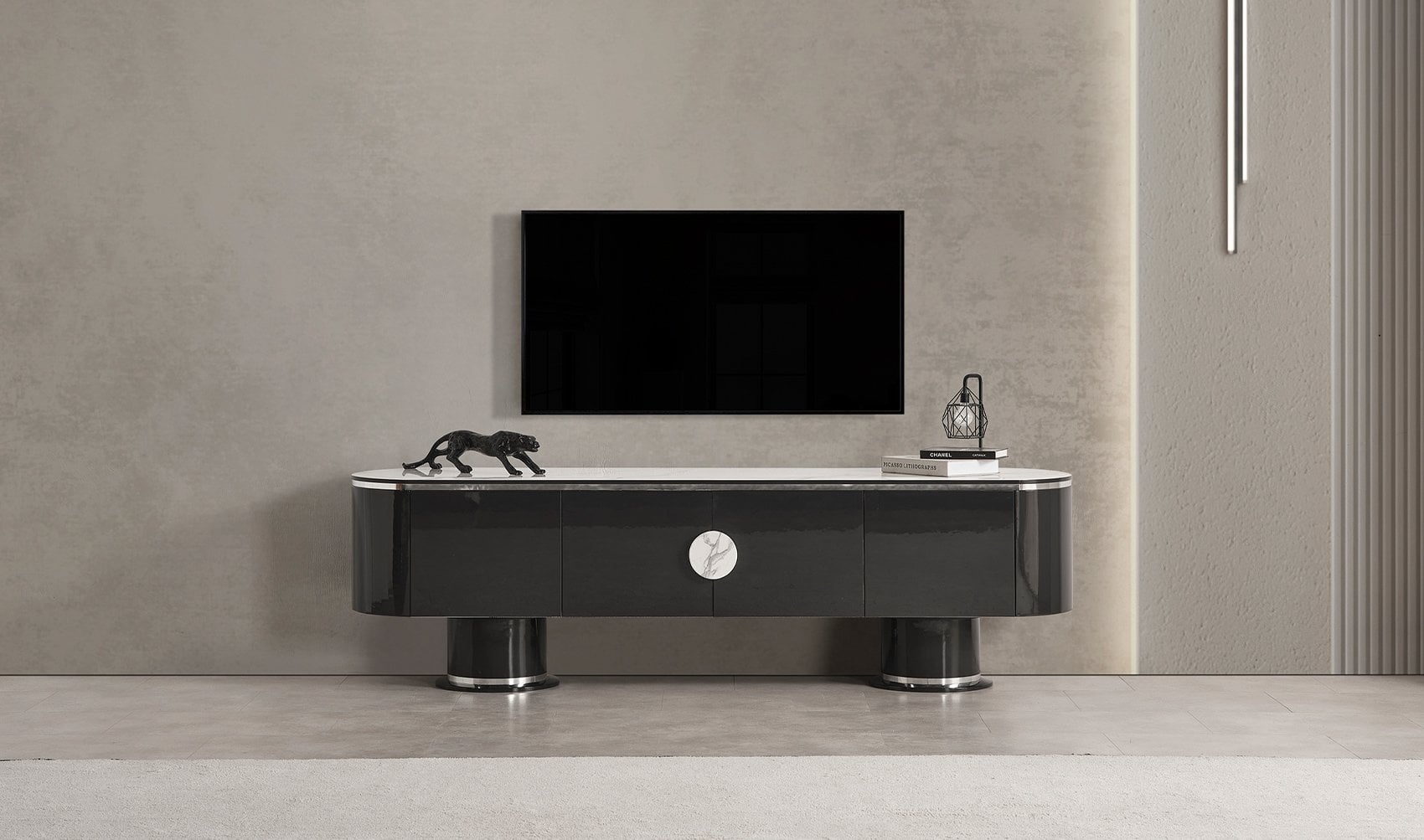 Cartier TV Ünitesi | Antrasit