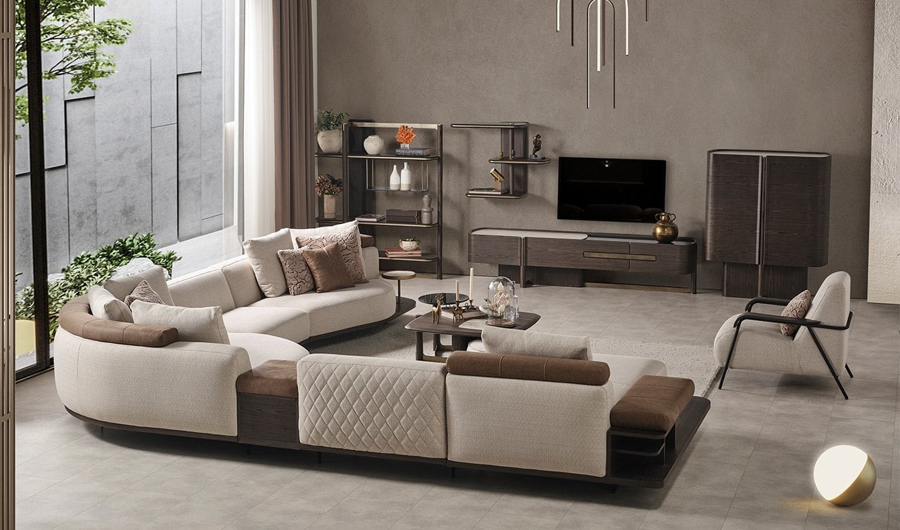 West Modern Köşe Koltuk | Large