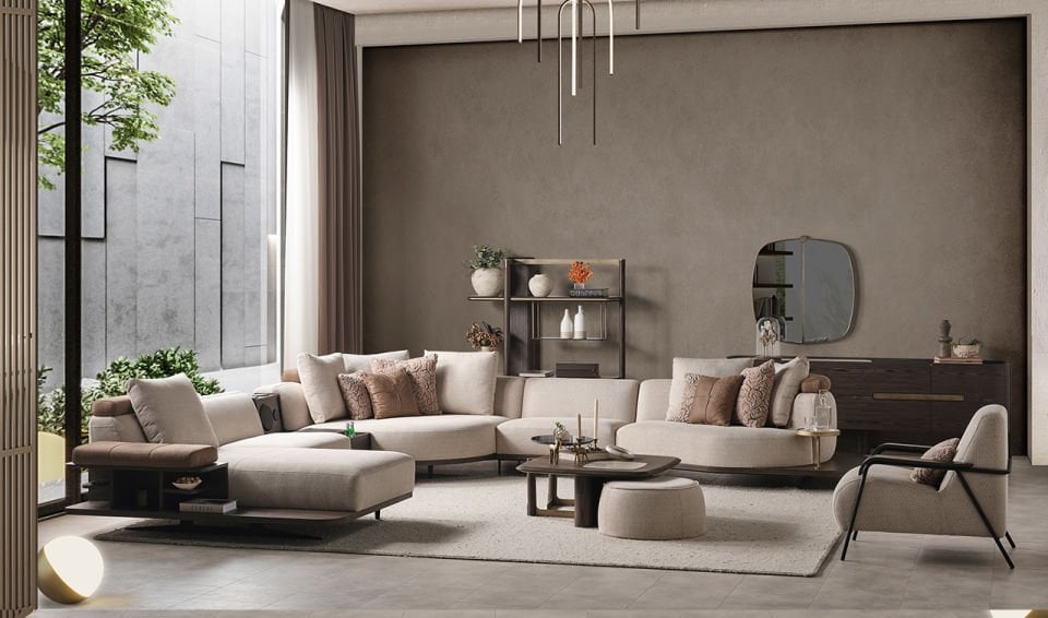 West Modern Köşe Koltuk | Large