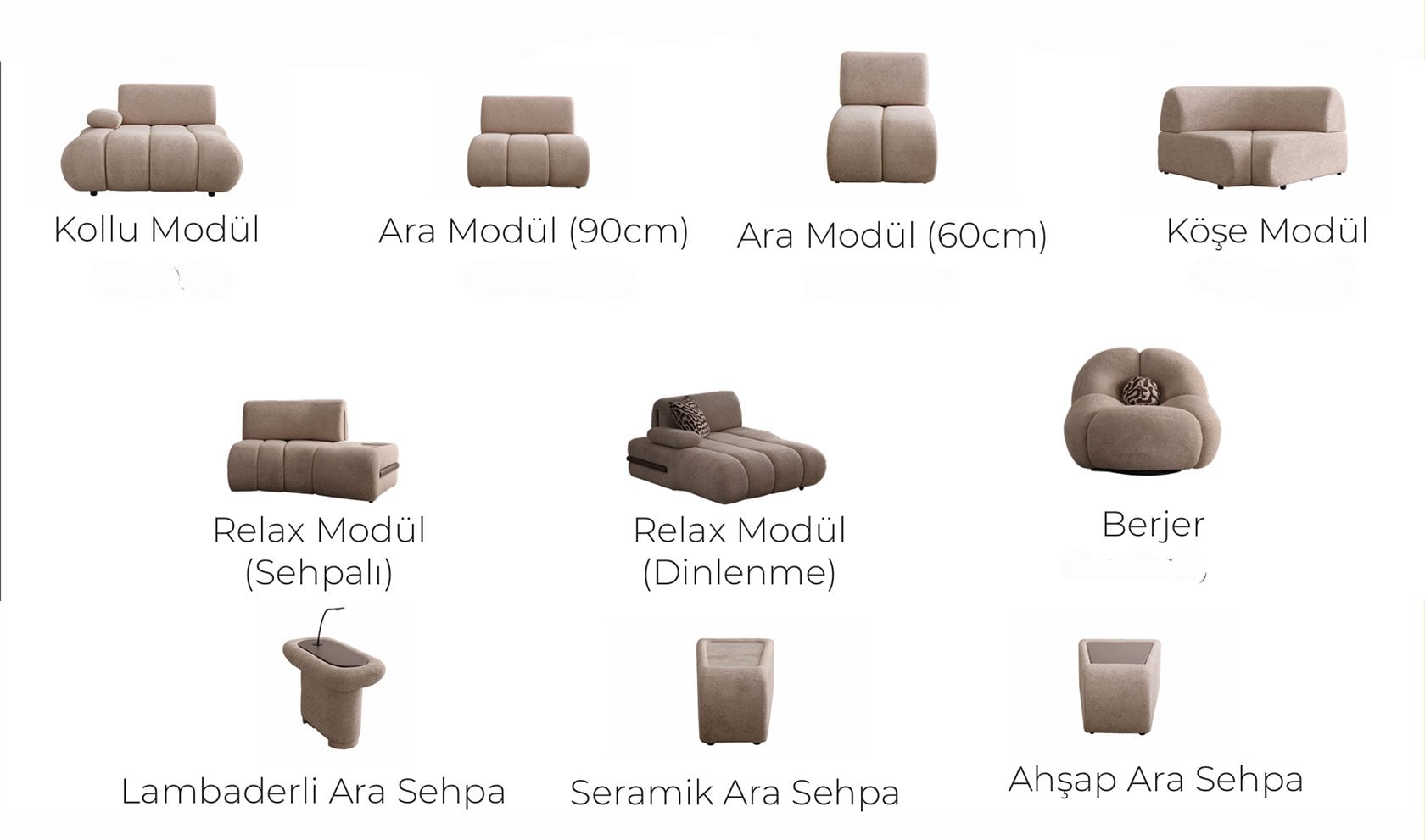 Edra Modüler Koltuk Takımı