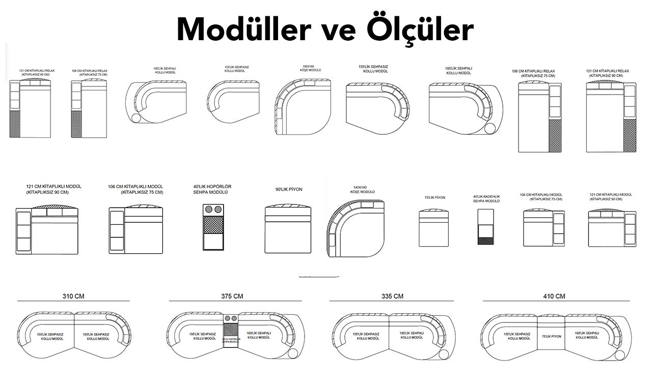 West Modern Köşe Koltuk | Mini