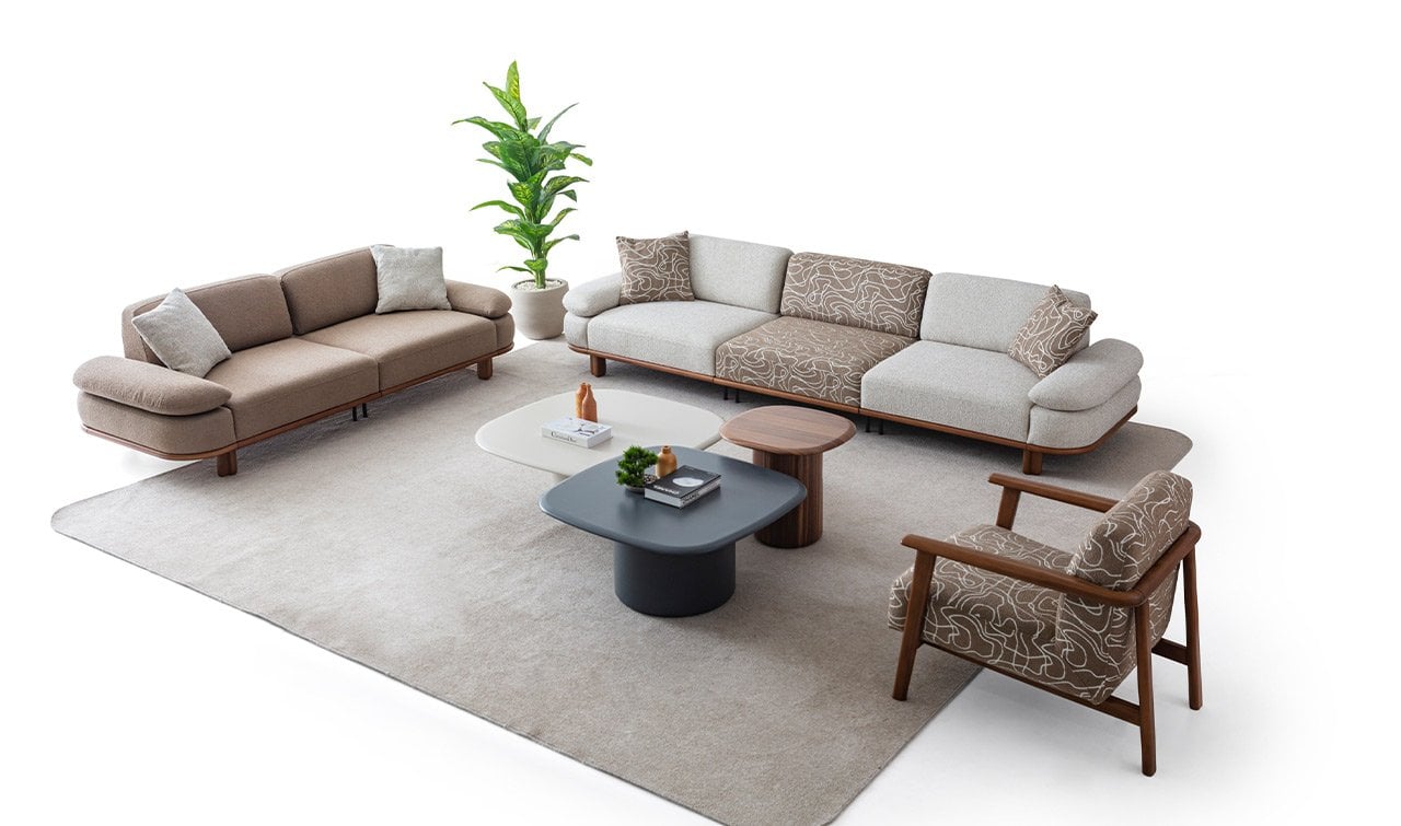 Valencia Koltuk Takımı | 4+3+1